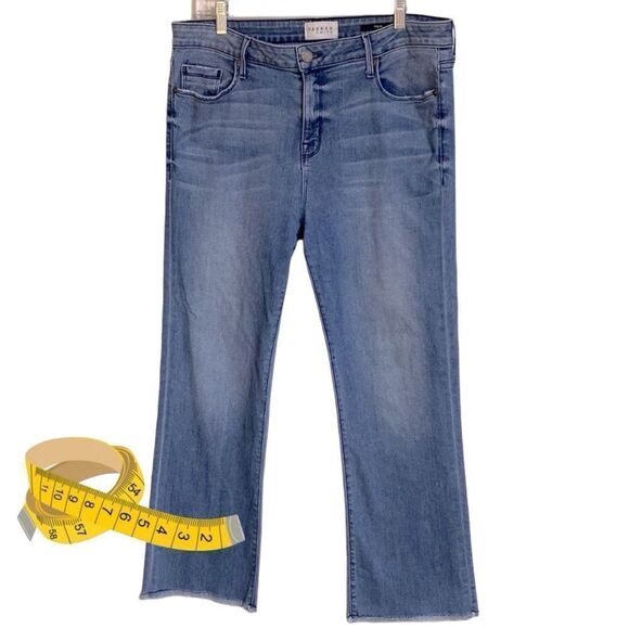 PARKER SMITH Raw Hem Flare Jeans - Picture 3 of 16